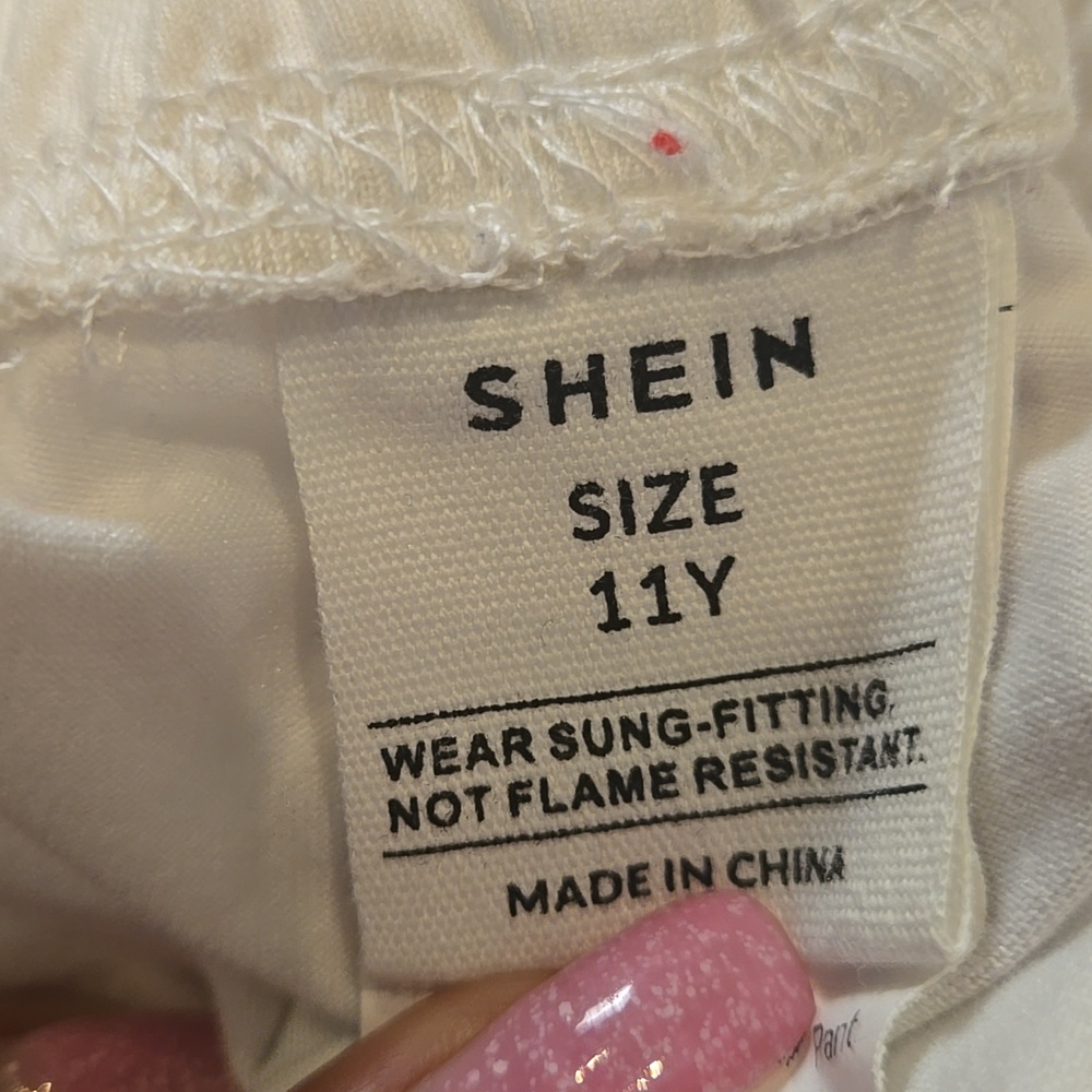 SHEIN Kids' Pajama Set with Moon and Heart Prints - Picture 5 of 5